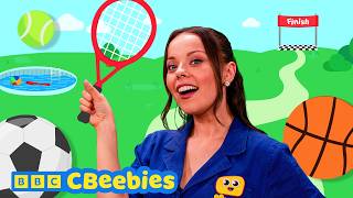 Summer Sports! ☀️🏃♀️⚽ Educational Video for Kids with CBeebies Evie and Friends 🌈