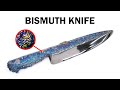 Making a bismuth knife to undo an injustice