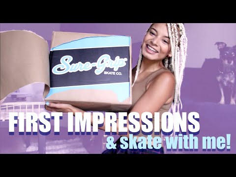 Unboxing my first roller skates! | Sure-Grip Review