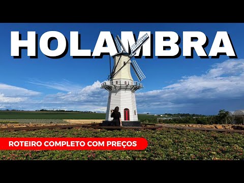 HOLAMBRA - O que fazer em 1 Dia? Melhores Passeios, Onde Comer, COM PREÇOS! 