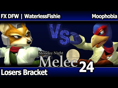MNM 24 Melee - FX DFW | WaterlessFIshie (Fox) vs Moophobia (Falco) - Losers Bracket