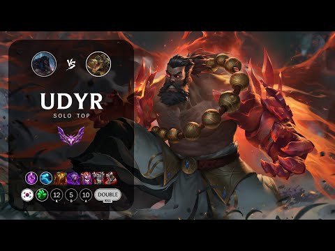Udyr Top vs Renekton - KR Master Patch 13.19