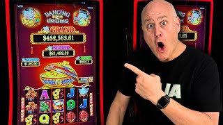 My BIGGEST Wins on Dancing Drums! #slots #casino #jackpot