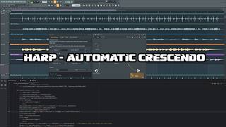 Harp - Automatic Crescendo Script for MIDI playing & sequencing 🎹