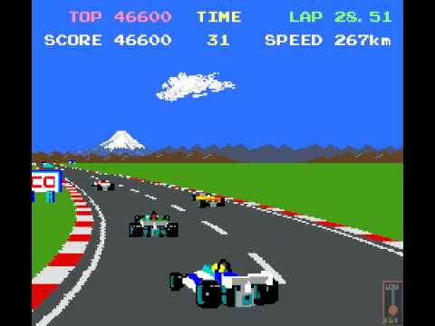 Arcade Game: Pole Position II (1983 Namco/Atari)