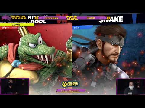 SoftAsSilque (K. Rool) Vs Dwight (Snake) Arcade Legacy 62 Losers Quarters