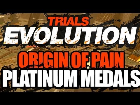Origin of Pain Platinum Medals - Trials Evolution DLC - Gameplay Guide