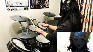 【BanG Dream(バンドリ！)】Poppin&#39;Party-Returnsドラム 【叩いてみた】