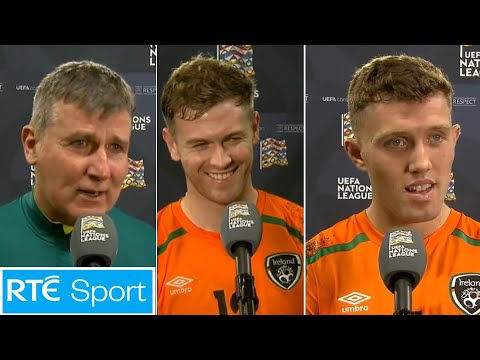 Ireland post-Ukraine reaction | Nathan Collins, Stephen Kenny, Dara O'Shea and Darragh Lenihan