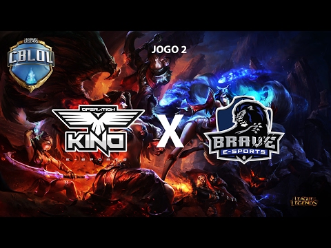 Highlights - KINO vs REMO BRAVE - JOGO 2 - Semana 4 - Dia 1 // CBLoL 2017