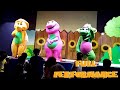 Barney BJ And Baby Bop Makes An Appearance At PlayTown Dubai Full Performance SUBSCRIBE