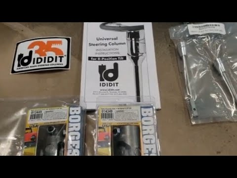 Ididit steering column install A-body 68-72 GTO, Chevelle, Buick, LeMans, 442, Camaro