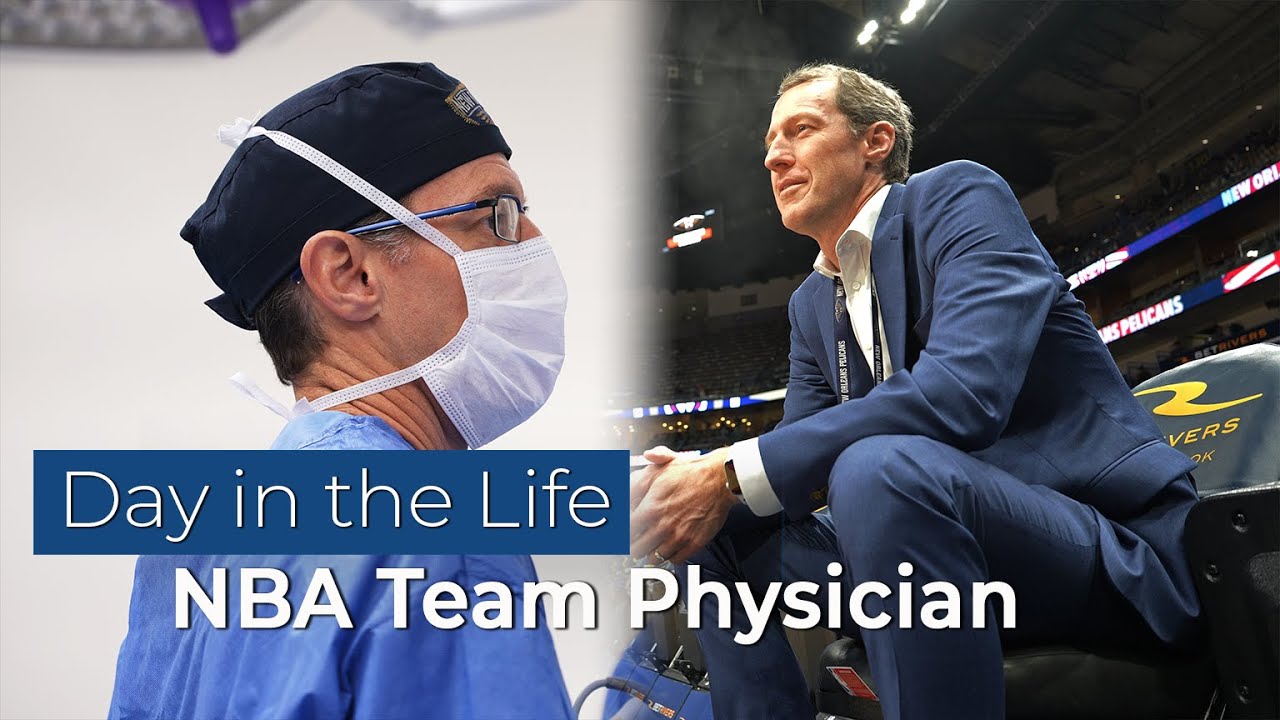 A Day in the Life of the New Orleans Pelicans Team Physician