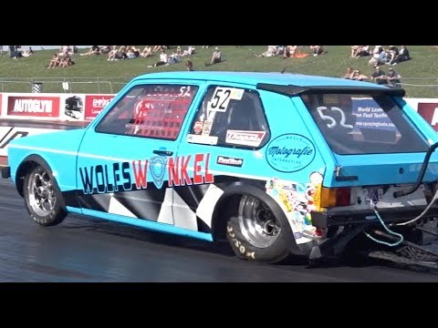 Wolfswankel - 13b Rotary Engine Mk1 Golf - 8.77 @151mph