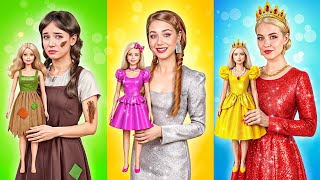 Download lagu Rich vs Broke vs Giga Rich Barbie Doll Makeover by Multi DO Girls mp3