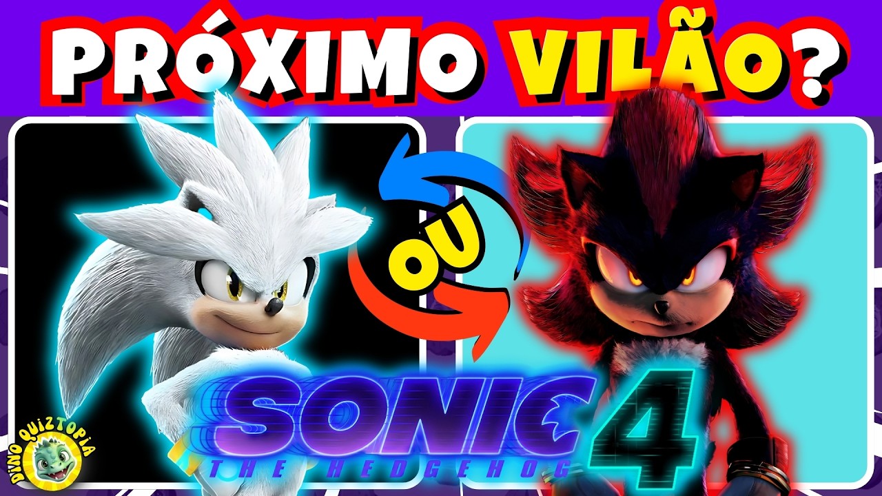 🦔🔵⚡ SONIC 4 ⚡🔵 O QUE VOCÊ PREFERE PARA O FILME SONIC 4 🦔🔵🔊 #dinoquiztopia #oquevocêprefere #sonic3