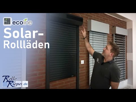 Solarrollläden: Die intelligente Lösung für Ihr Zuhause