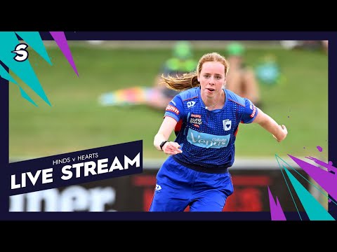 Super Smash LIVE | Central Hinds vs Auckland Hearts