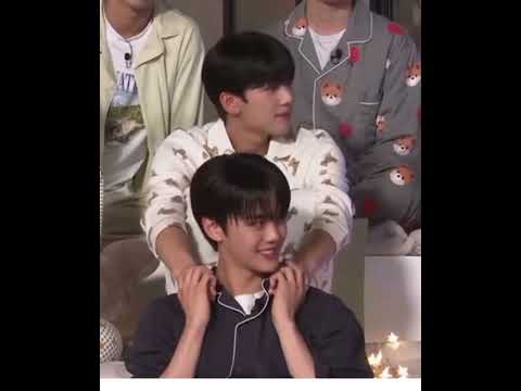 Gyujin moment since episode1 (No one love yujin more than gyuvin do)🐰🐶 #gyujin #kimgyuvin #hanyujin