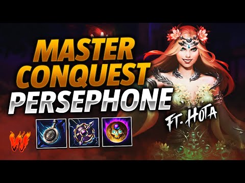 PERSEPHONE, PUES TENIA DAÑO ESTA DIOSA NO? ft. Hota - Warchi - Smite Master Conquest