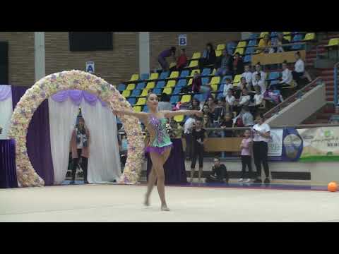 Miruna Ciocirlan CSM Ploiesti ROU Clubs Juniors Level A Rhythmic Arad Trophy 2019