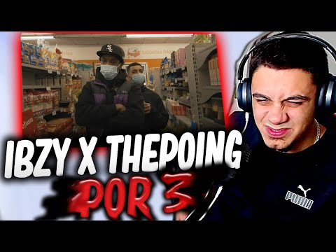 (REACCIÓN) IBZY & THEPOING - POR 3 (Official Video) #spanishdrill