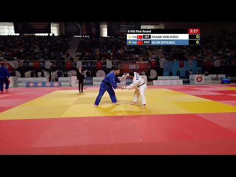 HASAN VANLIOĞLU - SELİM ERYILMAZ 81KG First Round