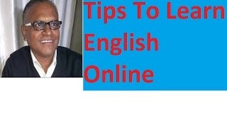 preview picture of video 'Tips to learn English online! Tips to learn English online by an Indian teacher! final wav'