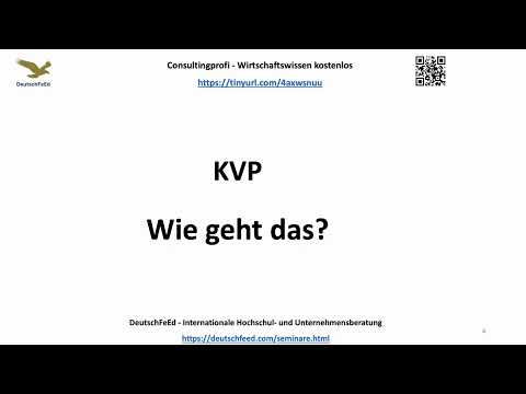 Consultingprofi - KVP - einfach erklärt!