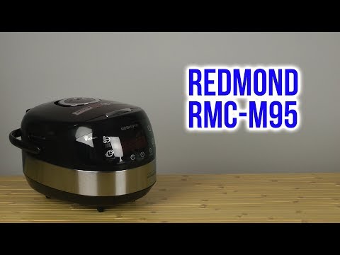 Мультиварка REDMOND RMC-M95 черный - Видео