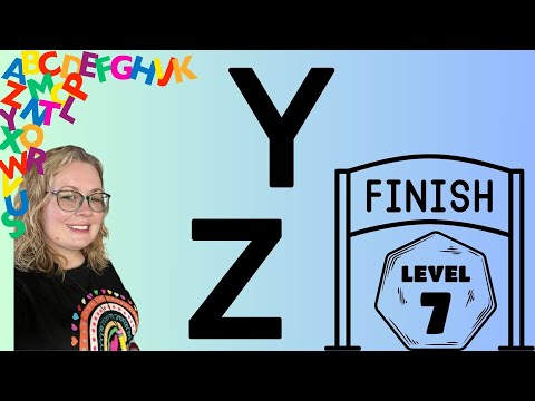 Letter Sounds Level 7: y, z