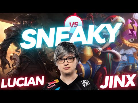 SNEAKY | LUCIAN VS JINX | ADC GAMEPLAY | Patch 14.7 / Season 14 | #LeagueofLegends
