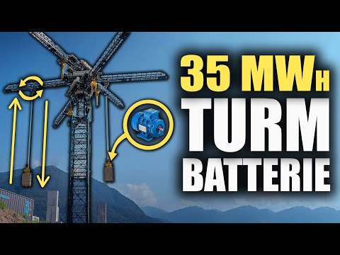 Gravity battery surpasses all lithium batteries! Or does it?...