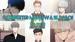 Completed Manhwa BL/Yaoi Part II [highly recommended to read uwuu]