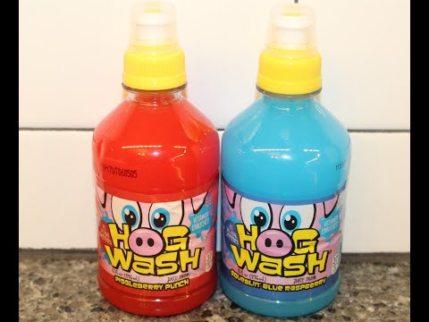 Hog Wash Juice Drink: Piggleberry Punch & Squealin’ Blue Raspberry Review
