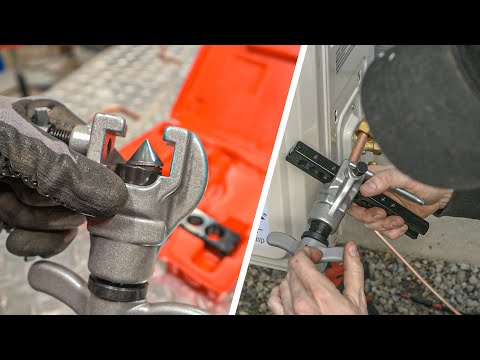 REALLY Liking this Flaring Tool for a Mini-Split Install