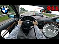 1998 BMW E39 528i TOP SPEED DRIVE ON GERMAN AUTOBAHN