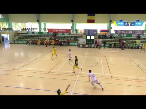 Futsal LIVE: România – Armenia