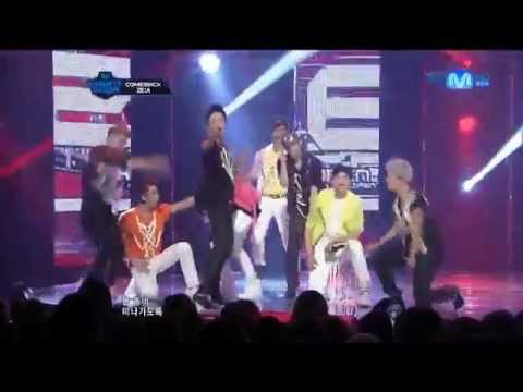 [PERF] 120705 ZE:A - Body to Body - Comeback Stage @ M! Countdown
