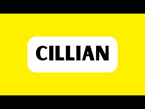 How to Pronounce Cillian (Correctly)