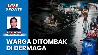 Eks Napi Ngamuk Tombak Pemuda yang Sedang Nongkrong di Dermaga, Tewas Diamuk Warga Samarinda