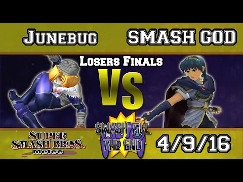 STTE8 - VGz Junebug (Sheik) Vs. VGBC | Smash God (Marth) - Losers Finals - SSBM