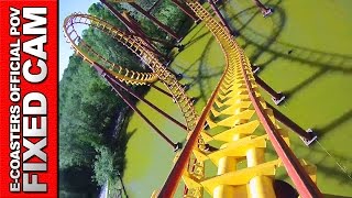 preview picture of video 'Goudurix Parc Asterix - Roller Coaster Back View POV On Ride MK 1200 Vekoma (Theme Park France)'