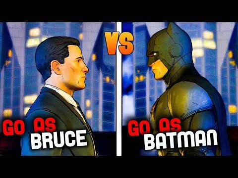 Visit Harvey Dent as BRUCE or BATMAN - Batman The Telltale Series Episode 4 - All Choices