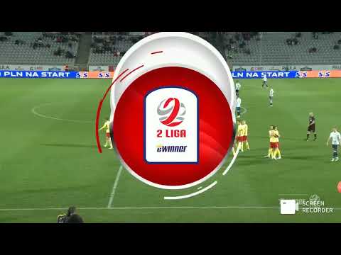 KKS Kalisz-Znicz Pruszków Gol na 1:3 K. Pomorski