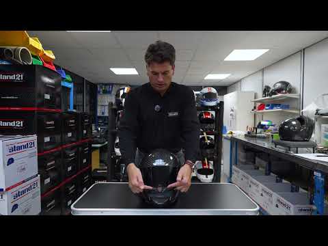 The new Stand 21 Vision helmet, presented by Romain Morizot