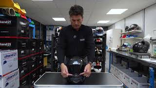 The new Stand 21 Vision helmet, presented by Romain Morizot