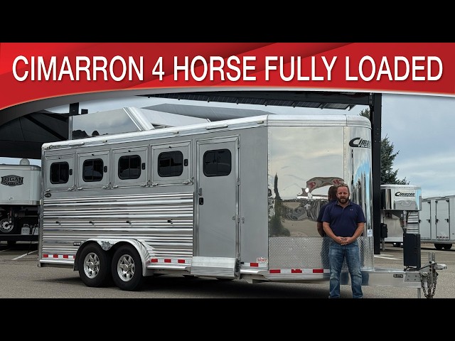 Preview image of Cimarron Norstar 4 Horse Bumper Pull Will All The Options youtube video