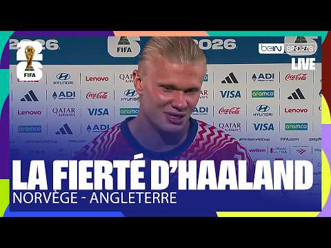 "On a mis la Norvège sur la carte mondiale" -  La RÉACTION d'HAALAND après NORVÈGE - ANGLETERRE
