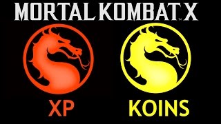 Mortal Kombat X - Fast Level Up & Koins (xp money & money glitch)